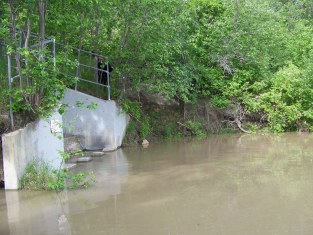 Outfall 101, May 2008