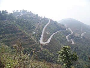 Dharan-Dhankute-Hile Road 