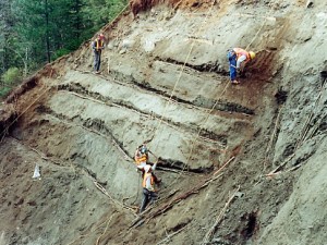 Installing LPD system in foreground, 2001 