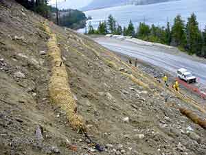 Structures installled, April 2003